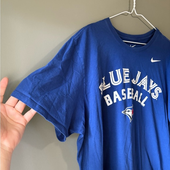 Toronto Blue Jays Baseball Shirt Mens XL Blue Nike Regular Fit - Picture 3 of 5